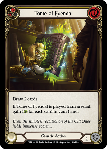 Tome of Fyendal [WTR160-M] Alpha Print Rainbow Foil