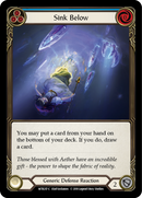 Sink Below (Blue) [WTR217-C] Alpha Print Rainbow Foil