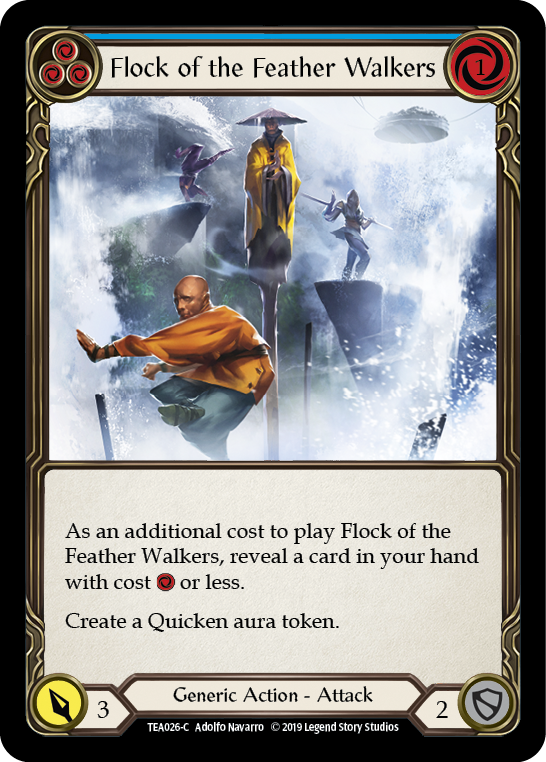 Flock of the Feather Walkers (Blue) [TEA026-C] Normal