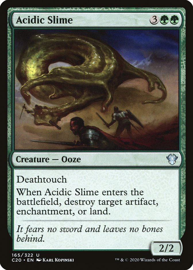 Acidic Slime [Commander 2020]