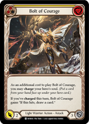 Bolt of Courage (Yellow) (Rainbow Foil) [MON043-RF] 1st Edition Rainbow Foil