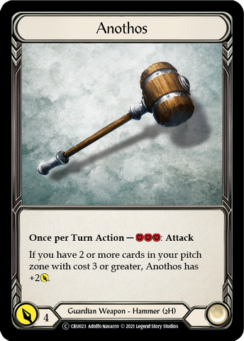 Anothos (Rainbow Foil) [CRU023-RF] Unlimited Rainbow Foil