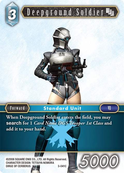 Deepground Soldier - 3-041C - Foil