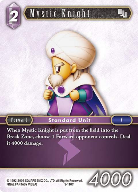 Mystic Knight - 3-116C - Foil