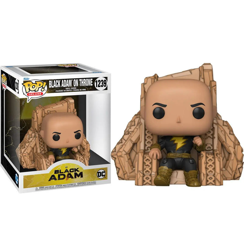 Pop! Deluxe: Black Adam - Black Adam on Throne