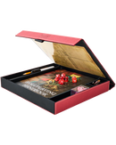 Dragon Shield Player Companion: RPG Accessory Box & Dice Tray (Blood Red)