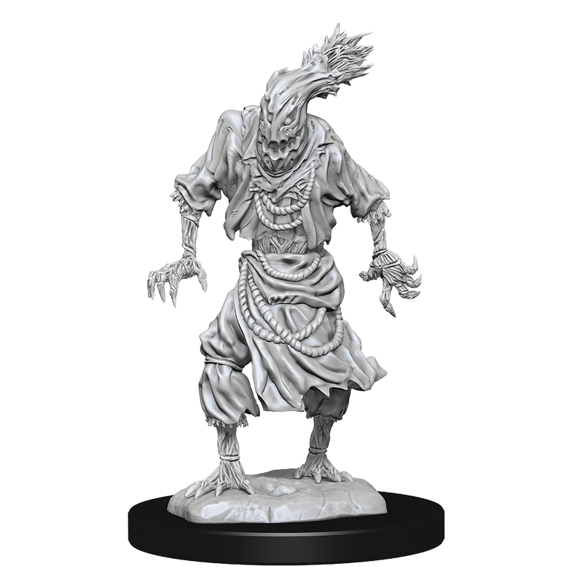 Nolzur's Marvelous Miniatures: Scarecrow & Stone Cursed