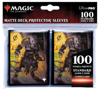 Ultra - Pro Dominaria United 100ct Sleeves - Ajani, Sleeper Agent