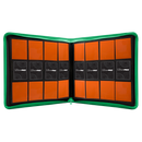 12-Pocket Zippered PRO-Binder Green