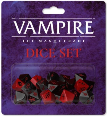 Vampire The Masquerade: Dice Set