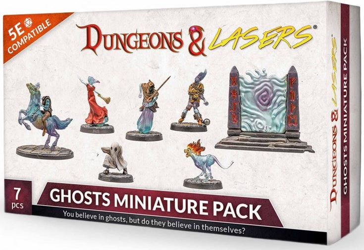 Dungeons and Lasers: Ghosts Miniature Pack