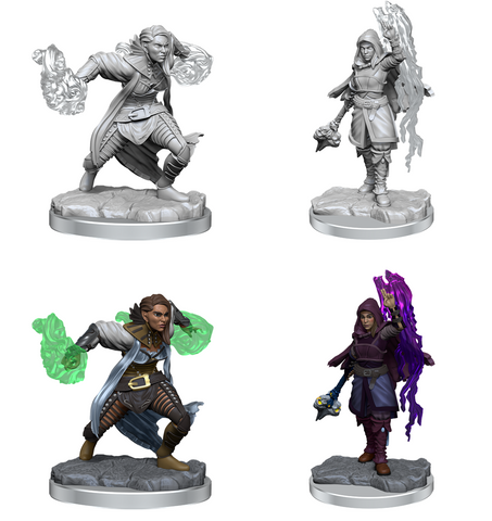 Nolzur's Marvelous Miniatures: Half-Elf Warlock