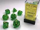 Borealis Maple Green/Yellow Polyhedral 7-Die Set - CHX27565