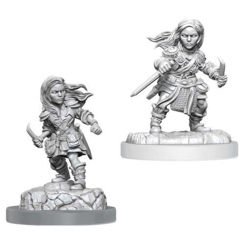Nolzur's Marvelous Miniatures: Halfling Rogue Female