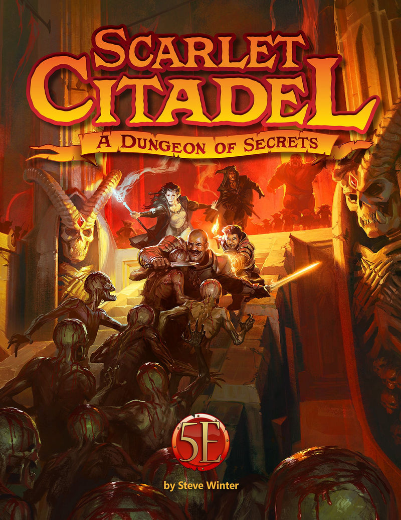 Scarlet Citadel 5e: A Dungeon of Secrets