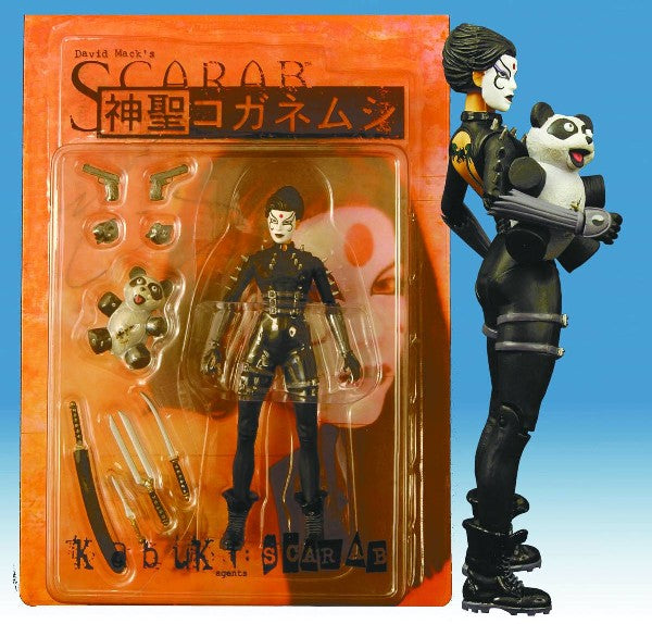 David's Mack's Kabuki Agents: Scarab Action Figure - Scarab A (Damaged Box)