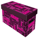 BCW Comic Box Short Storage Box - Art - Geek Pink