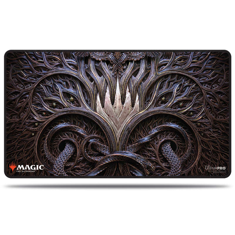 Ultra Pro: Kaldheim Stitched Playmat featuring Stylized Planeswalker Symbol