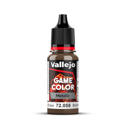 Vallejo: Game Color - Brassy Brass (Metallic) - VAL72058 - 18ml