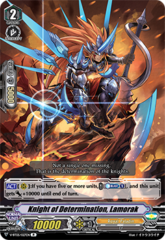 Knight of Determination, Lamorak - V-BT05/027EN - R