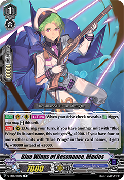 Blue Wings of Resonance, Maxios - V-EB08/031EN - R